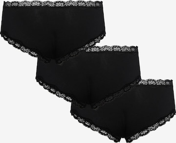 PIECES Boyshorts 'NOLA' in Black