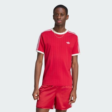 ADIDAS ORIGINALS Majica | rdeča barva: sprednja stran