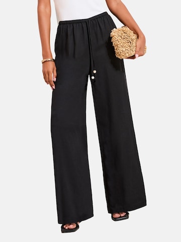 Friends Like These Wide Leg Bukser i sort: forside