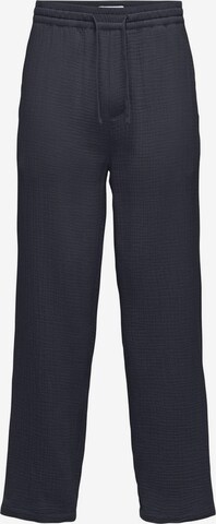 Only & Sons Loose fit Pants in Blue: front