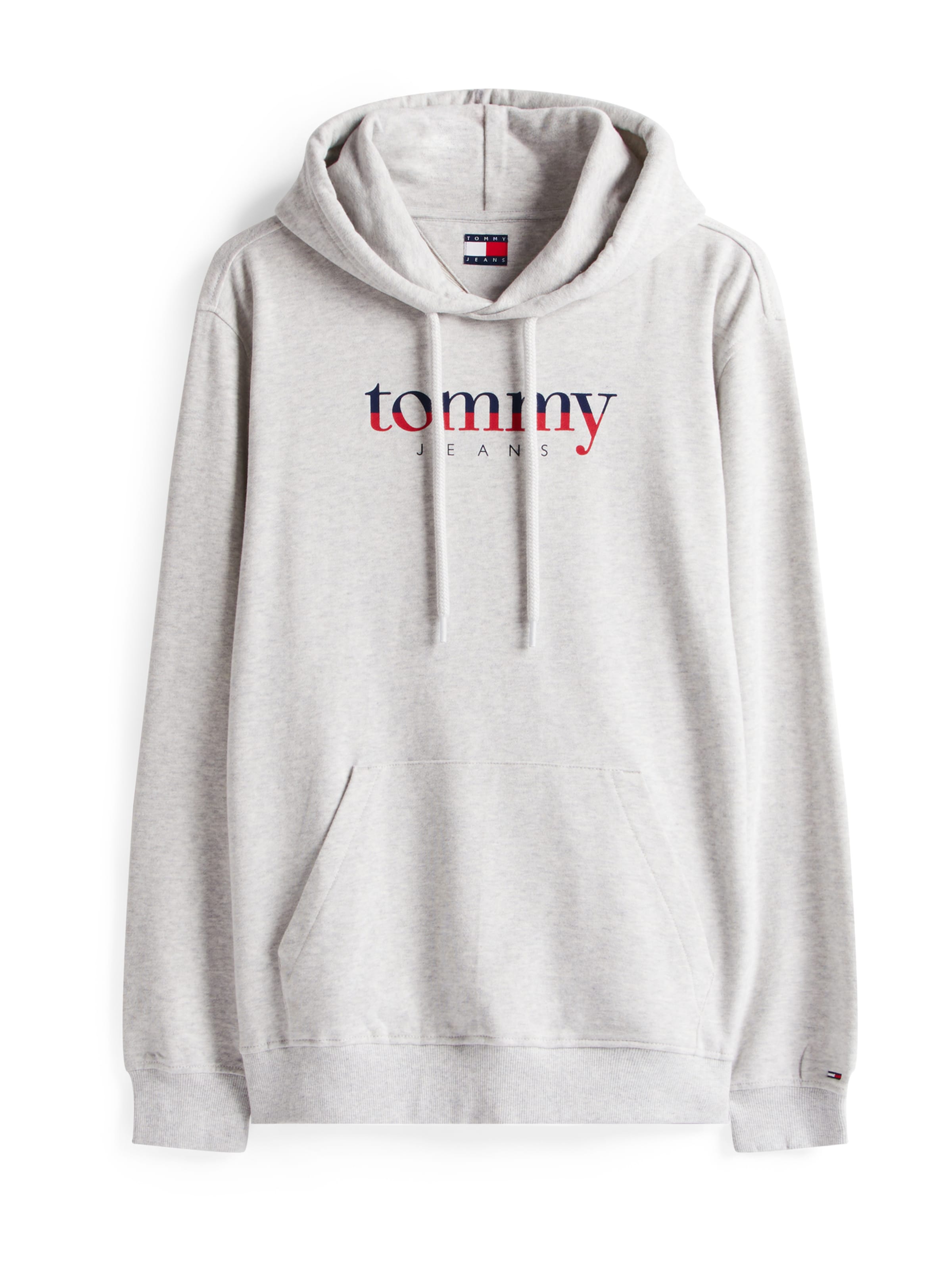 Tommy Jeans Dressipluus 'DNA', värv hall: eest vaates