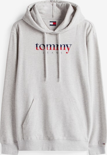 Megztinis be užsegimo 'DNA' iš Tommy Jeans, spalva – tamsiai mėlyna jūros spalva / margai pilka / raudona / balta, Prekių apžvalga
