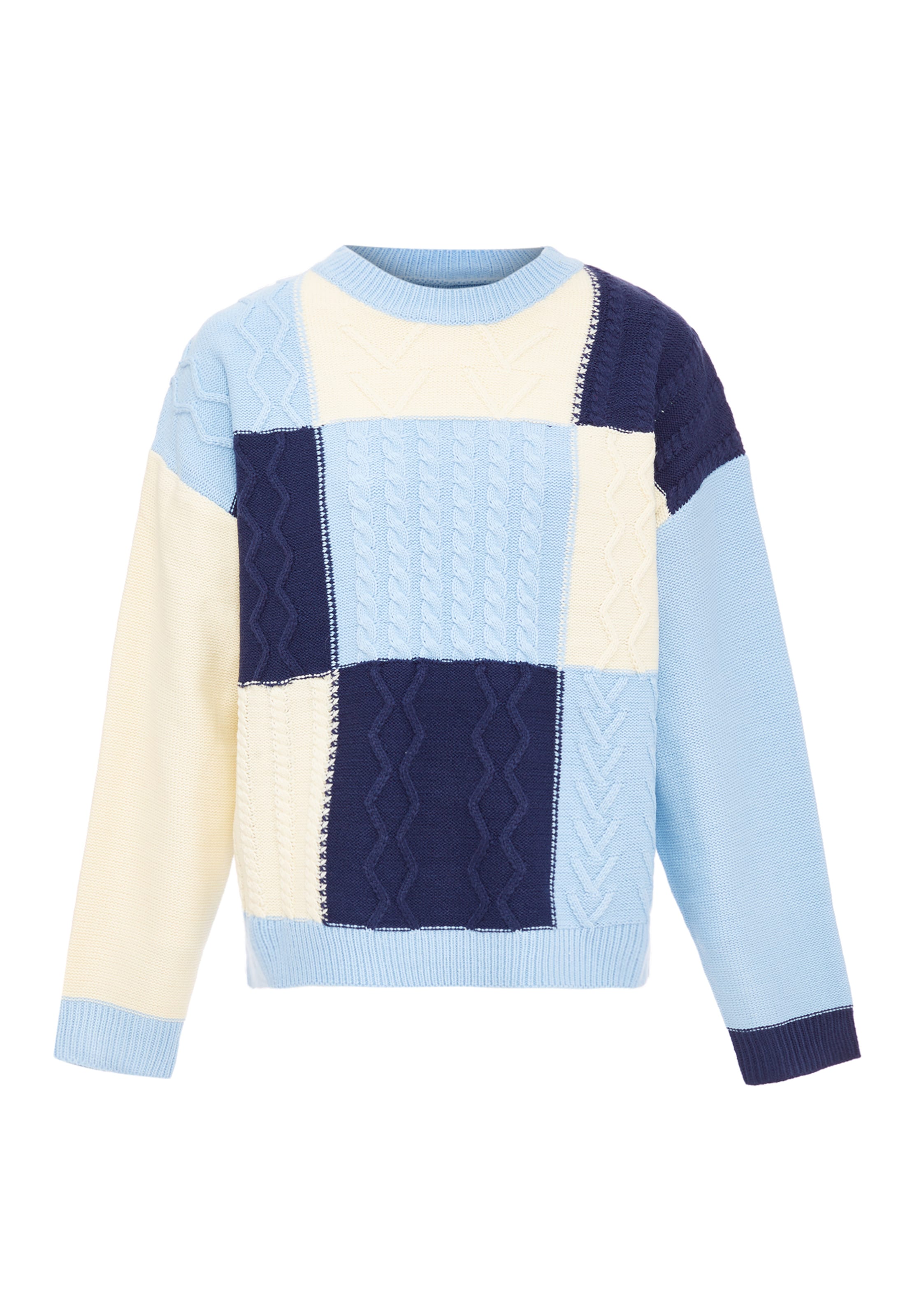 FENIA Pullover in Blau: Vorderseite