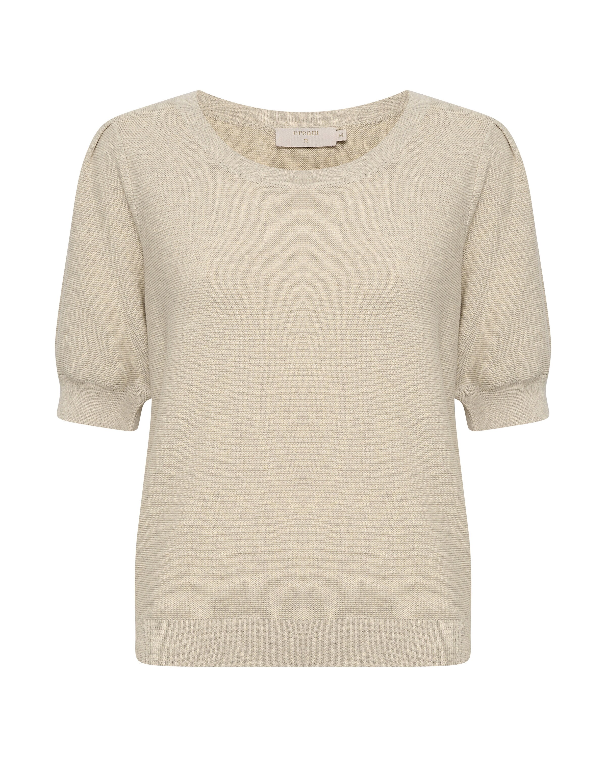 Cream Sveter 'Sillar' - Béžová: predná strana