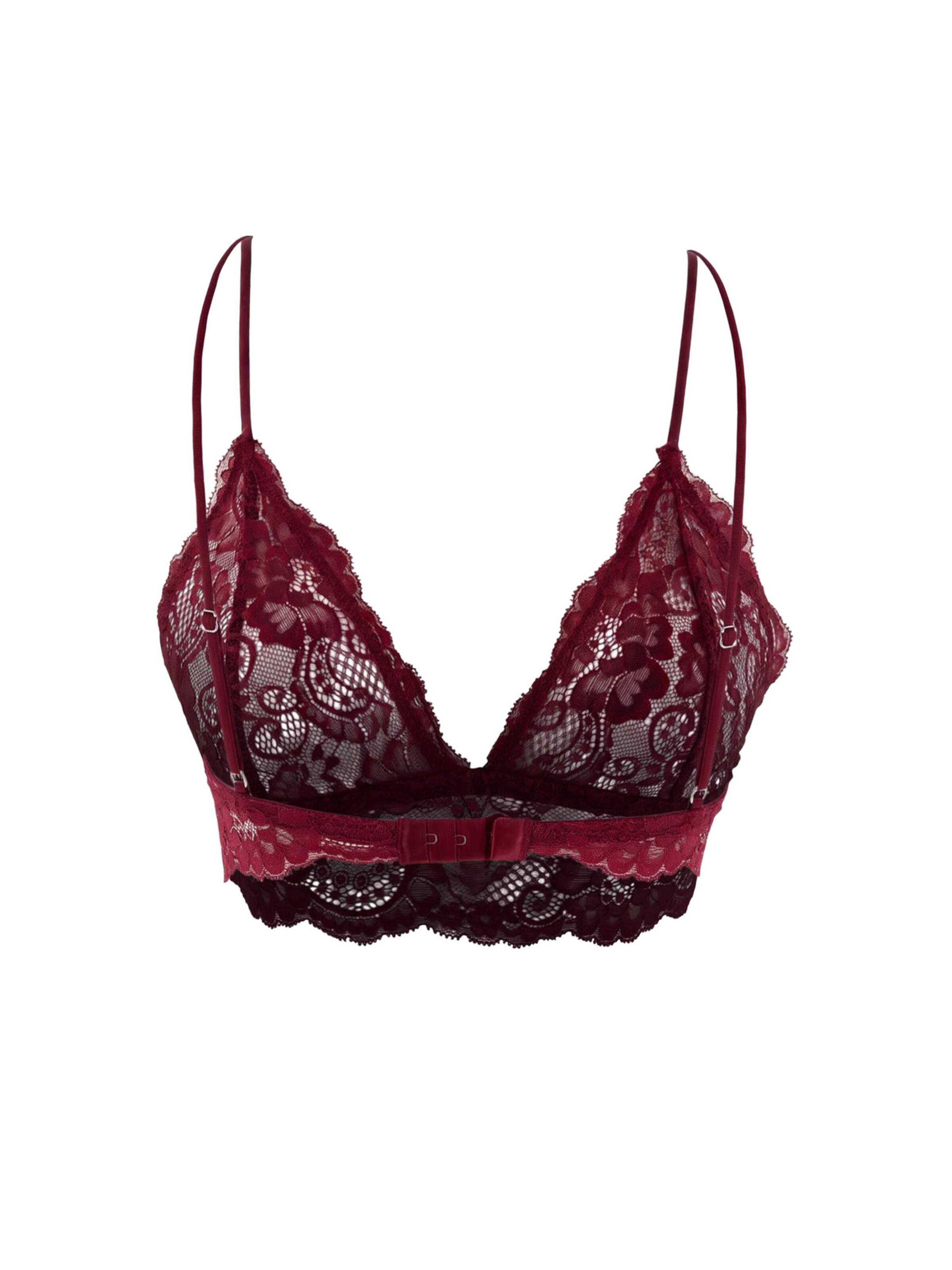 Trendyol Triangle Bra in Red