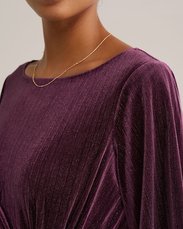 WE Fashion - Vestido em roxo
