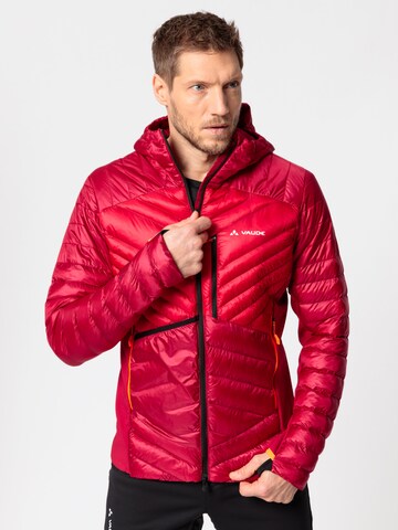 VAUDE Outdoor jacket in Red: front