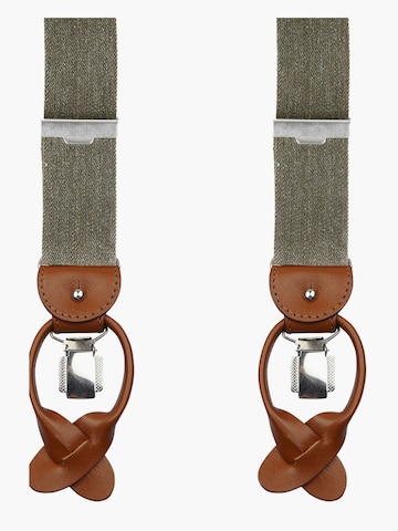 Profuomo Suspenders in Green