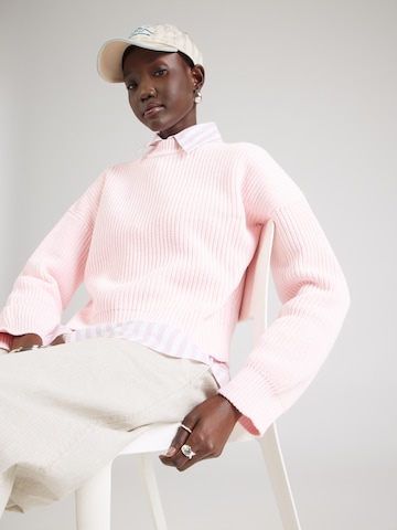 HUGO - Jersey 'Slogerya_B' en rosa: frente