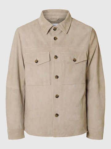 SELECTED Jacke in Braun: Vorderseite