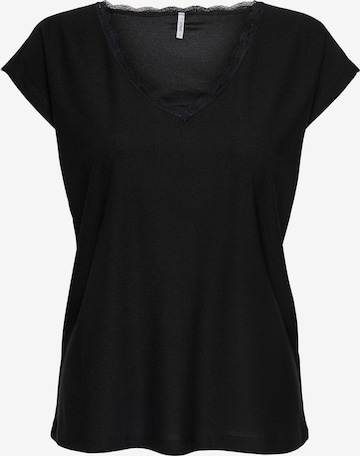 ONLY - Blusa 'SILJA' en negro: frente