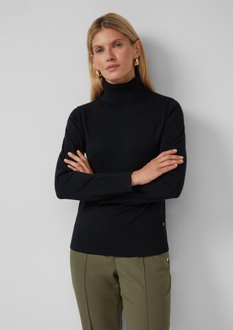 s.Oliver BLACK LABEL Trui in Zwart: voorkant