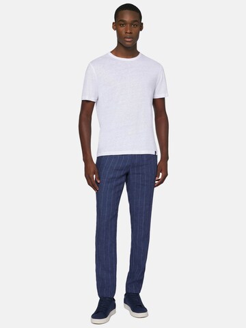 Coupe slim Pantalon 'City ' Boggi Milano en bleu