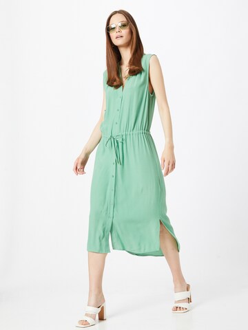 SOAKED IN LUXURY - Vestido camisero 'Helia' en verde