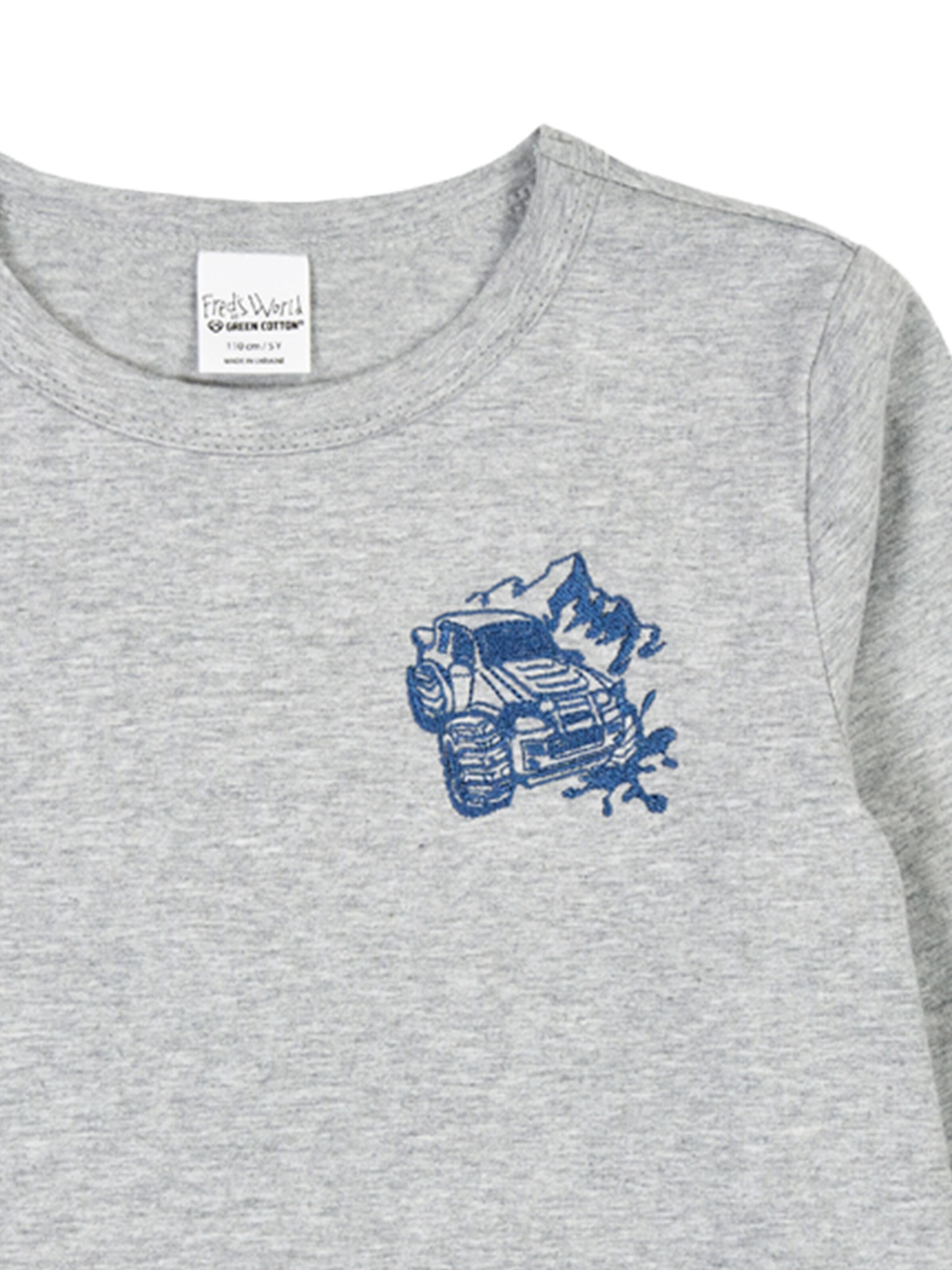 Fred's World by GREEN COTTON - Camisola em cinzento