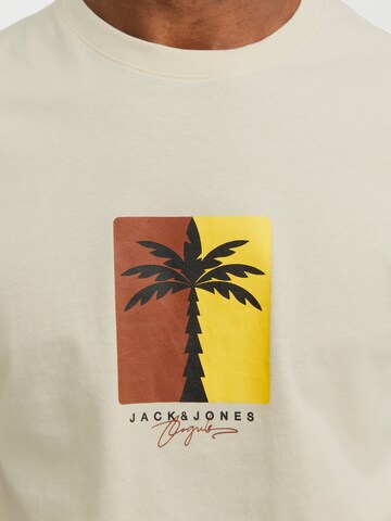 JACK & JONES Shirt 'MARBELLA' in Beige
