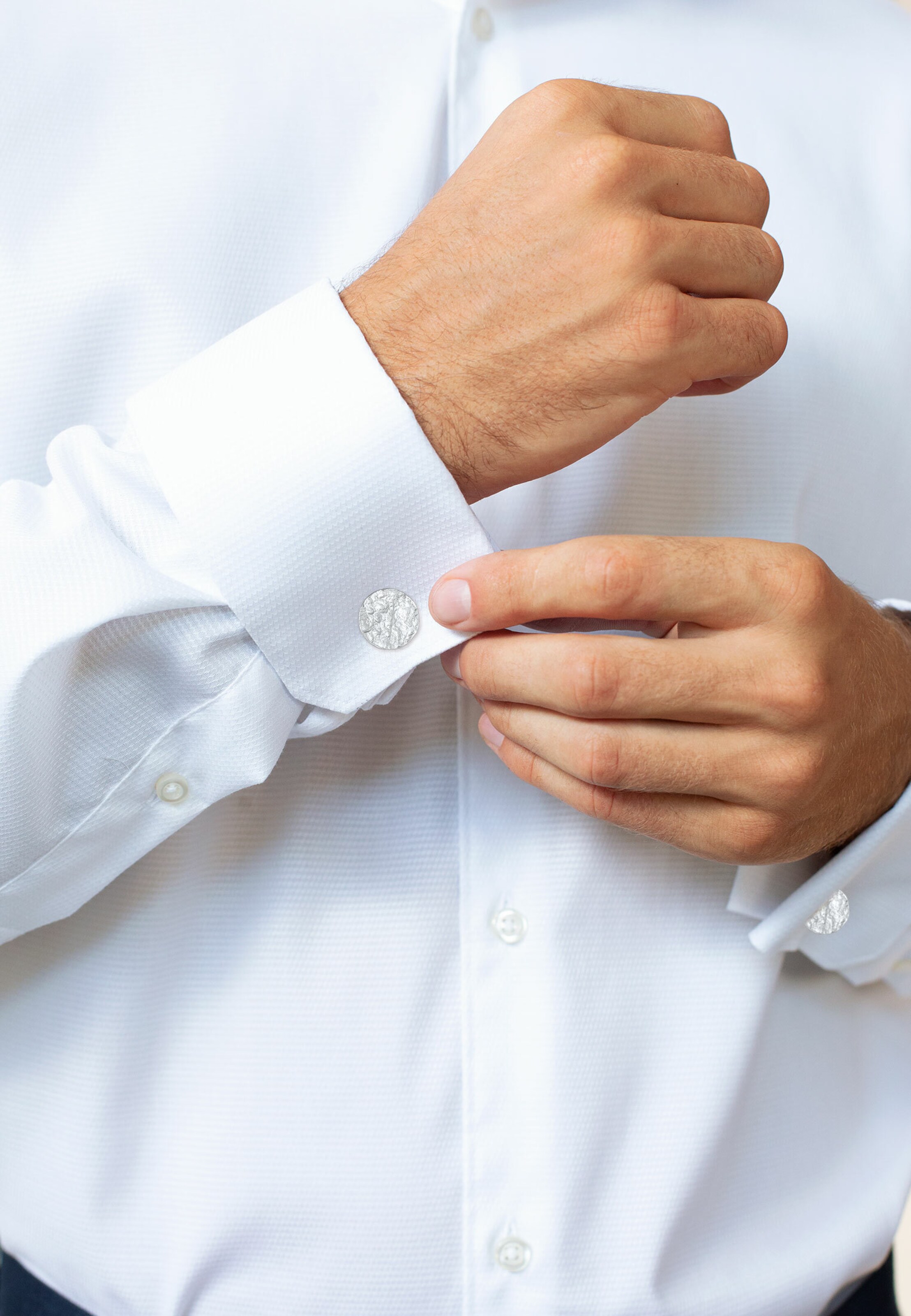 KUZZOI Jewelry set in Silver: front