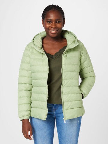 ONLY Carmakoma Between-Season Jacket 'Tahoe' in Green: front