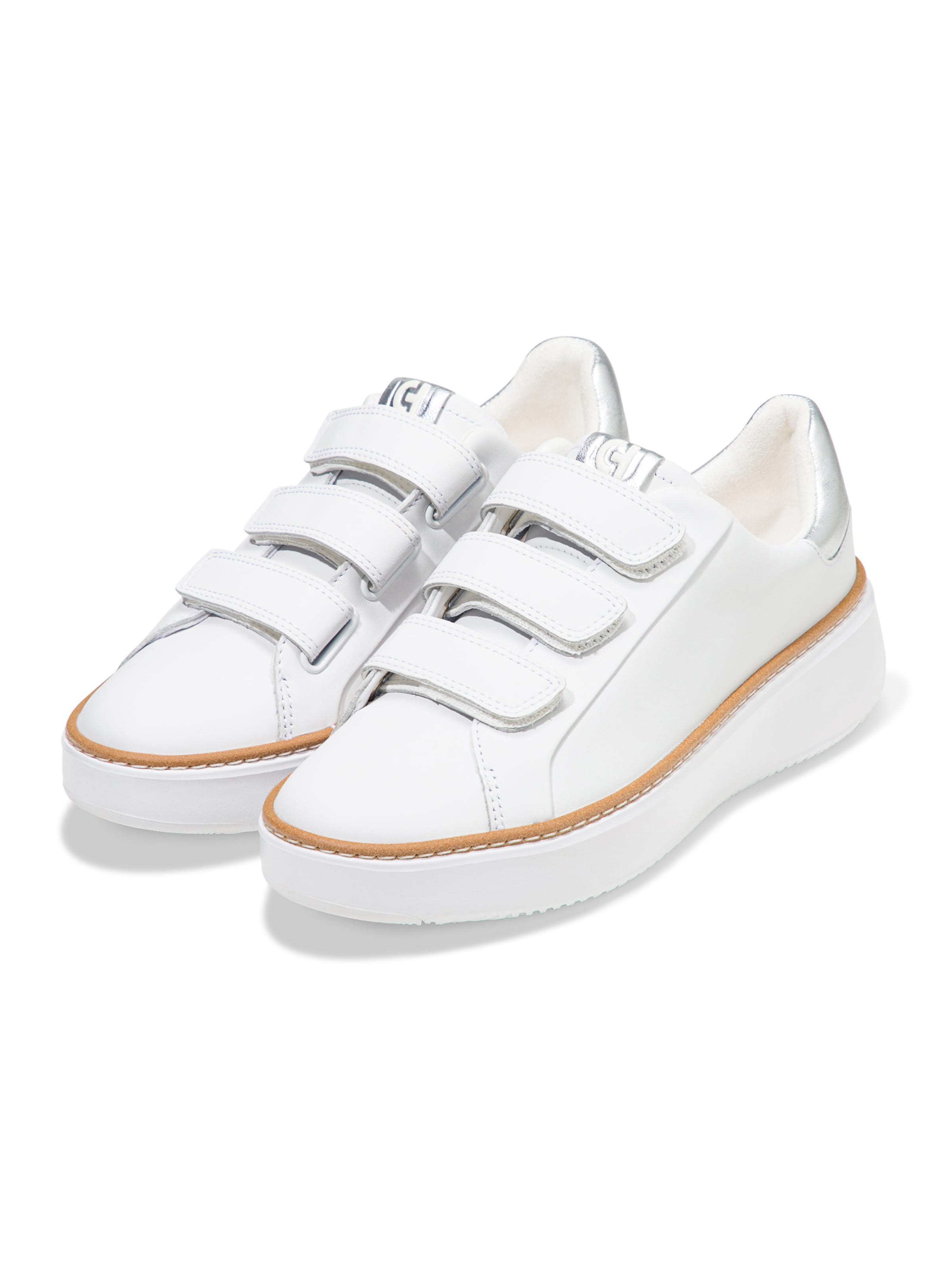 Baskets basses 'Grandpro Topsin' Cole Haan en blanc : devant