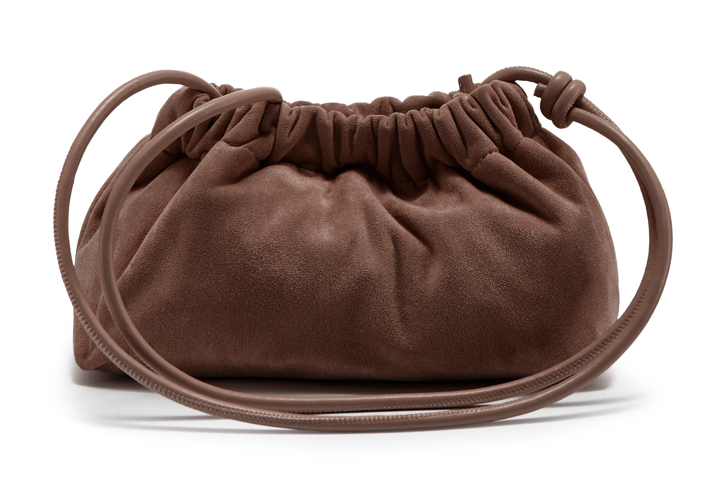 Geantă tip sac de la VIVANCE pe maro: față