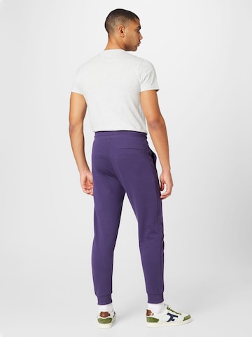 HUGO Red Tapered Broek 'Doak' in Lila