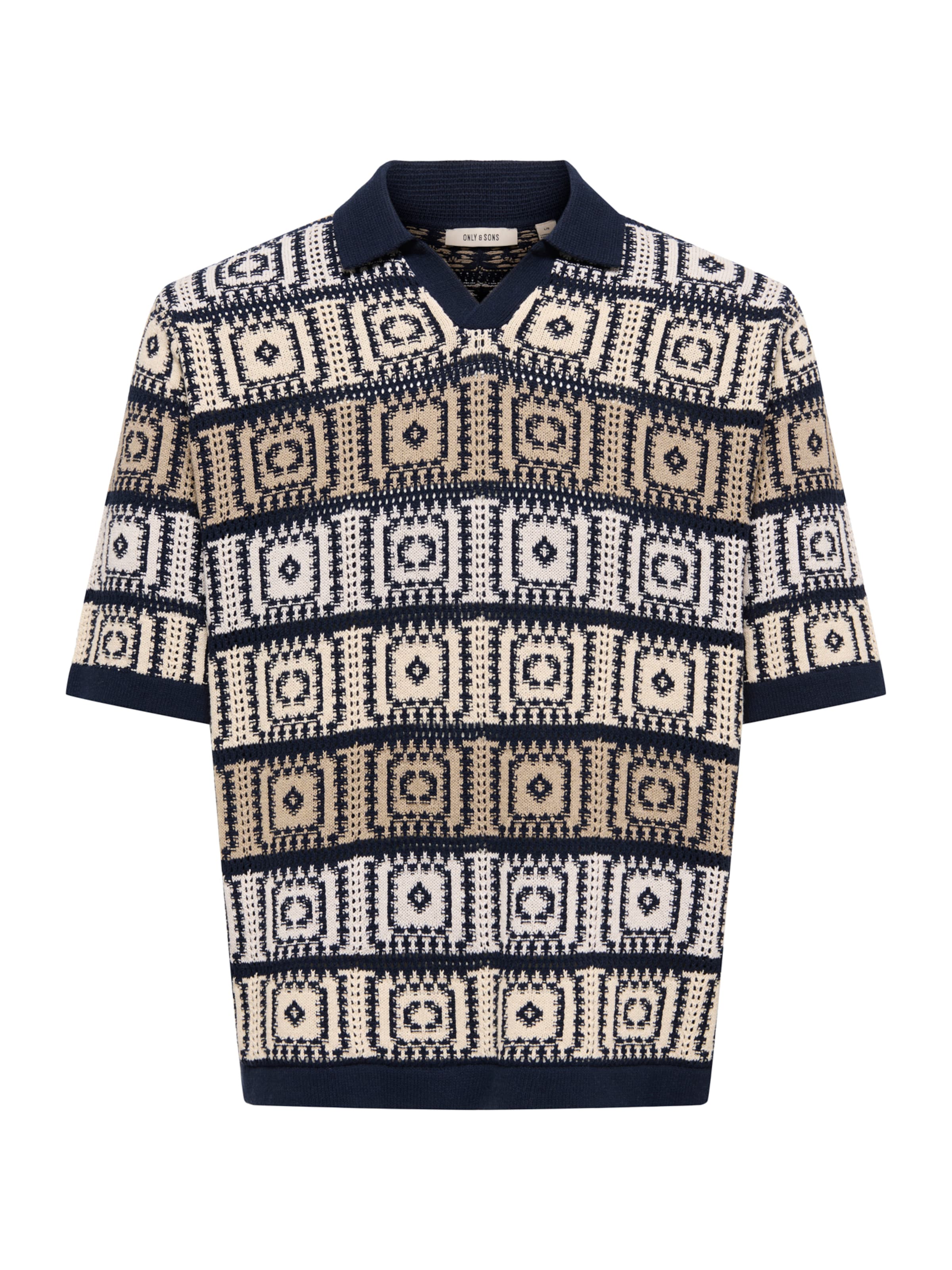 Only & Sons Sweater 'ONSBART' in Beige: front
