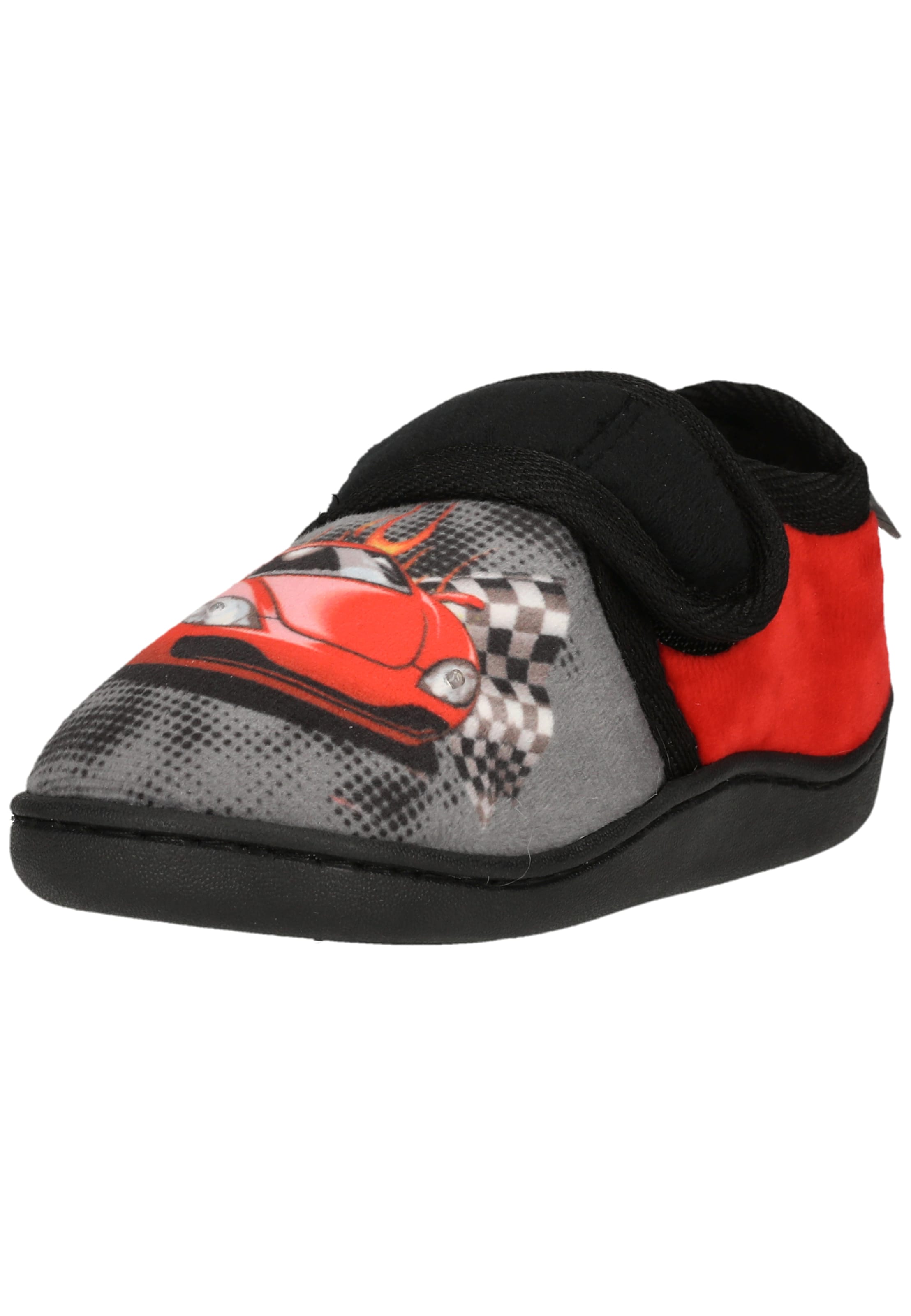 ZigZag Huisschoenen 'Adou' in Zwart: voorkant