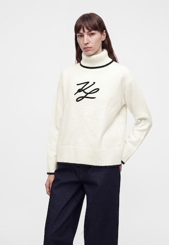 Karl Lagerfeld - Jersey en blanco