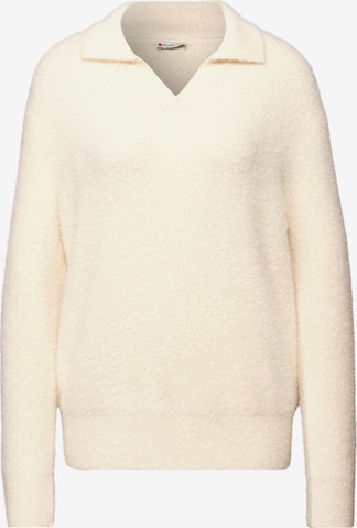 smėlio STREET ONE Megztinis: priekis