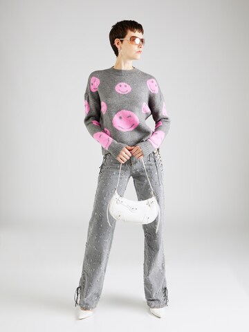 ONLY Pullover 'WINK' in Grau