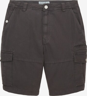 Pantalon cargo TOM TAILOR en gris : devant