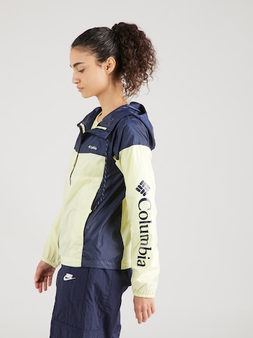 COLUMBIA Zunanja jakna 'Flash Challenger' | rumena barva: sprednja stran