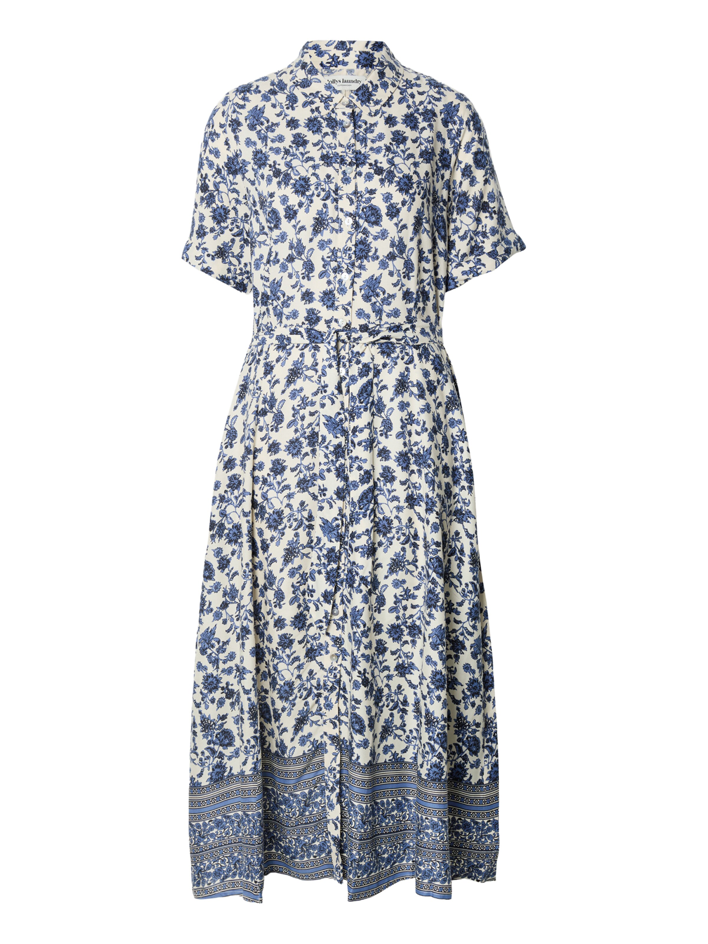 Lollys Laundry Платье-рубашка 'Blake' в Синий: спереди
