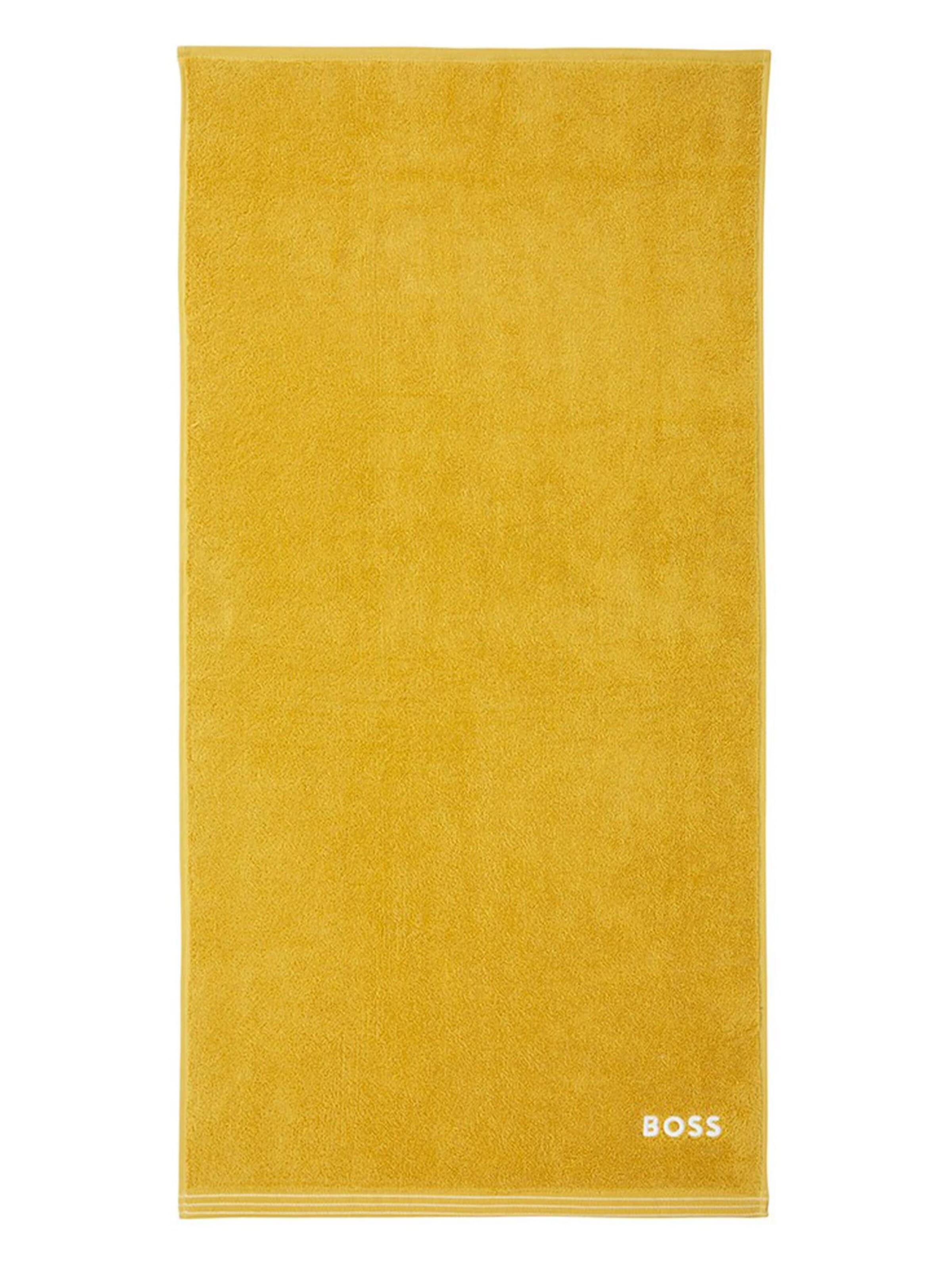 BOSS Home Towel 'EDGE' in Yellow: front