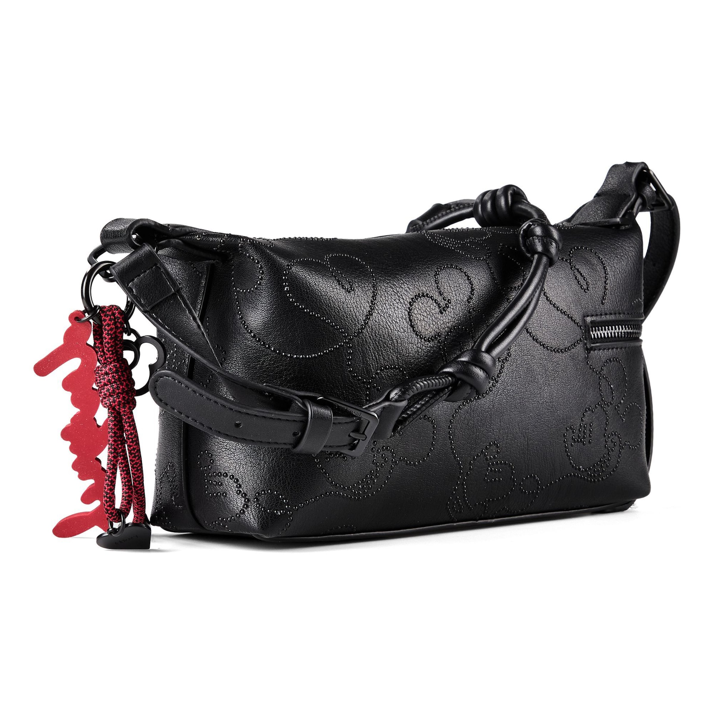 Desigual Skuldertaske 'Mickey Lines Huntingt' i sort