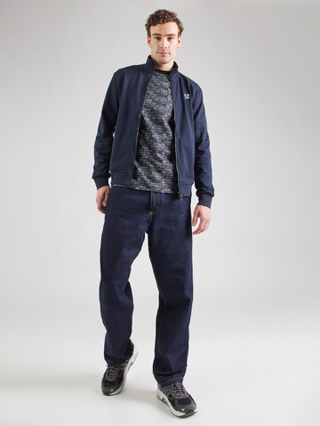 Giacca di felpa di EA7 Emporio Armani in blu