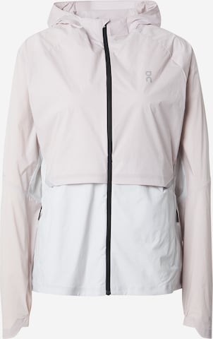 Veste de sport On en rose : devant