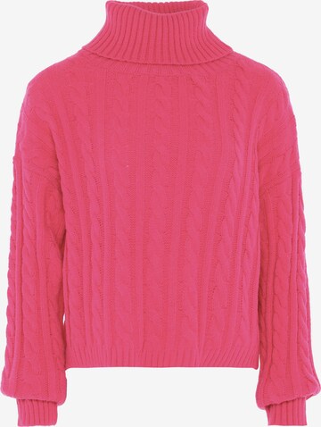 Pull-over Libbi en rose : devant