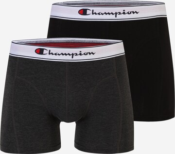 Champion Authentic Athletic Apparel Boxerky - Sivá: predná strana