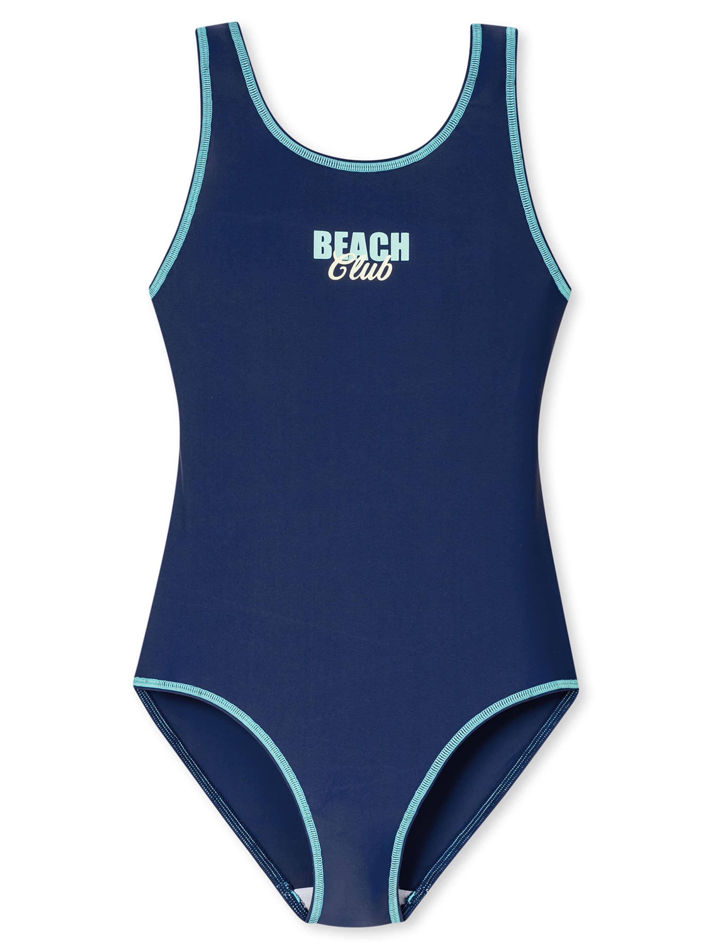SCHIESSER Swimsuit ' Aqua Teens ' in Blue: front