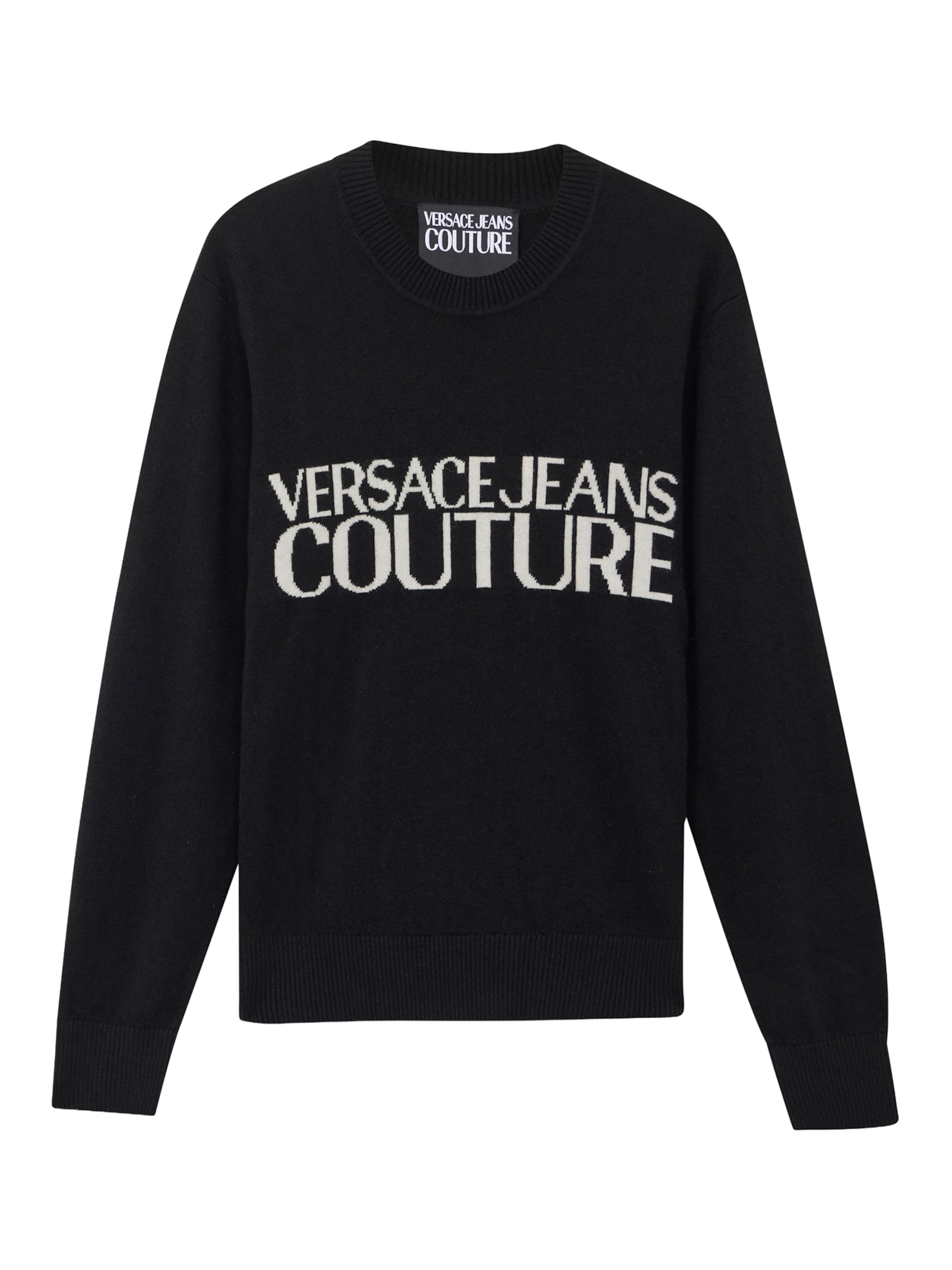 Versace Jeans Couture - Jersey en negro: frente