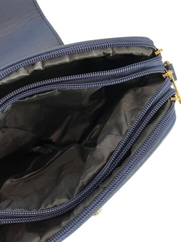 Borsa a spalla 'Borsa a Mano Donna Ecopelle Vegan - Chiusura Zip e Tracolla' di Baldinini Trend in blu