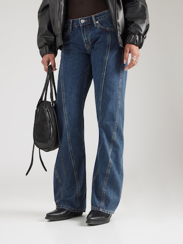 WEEKDAY - regular Vaquero 'Arrow' en azul: frente