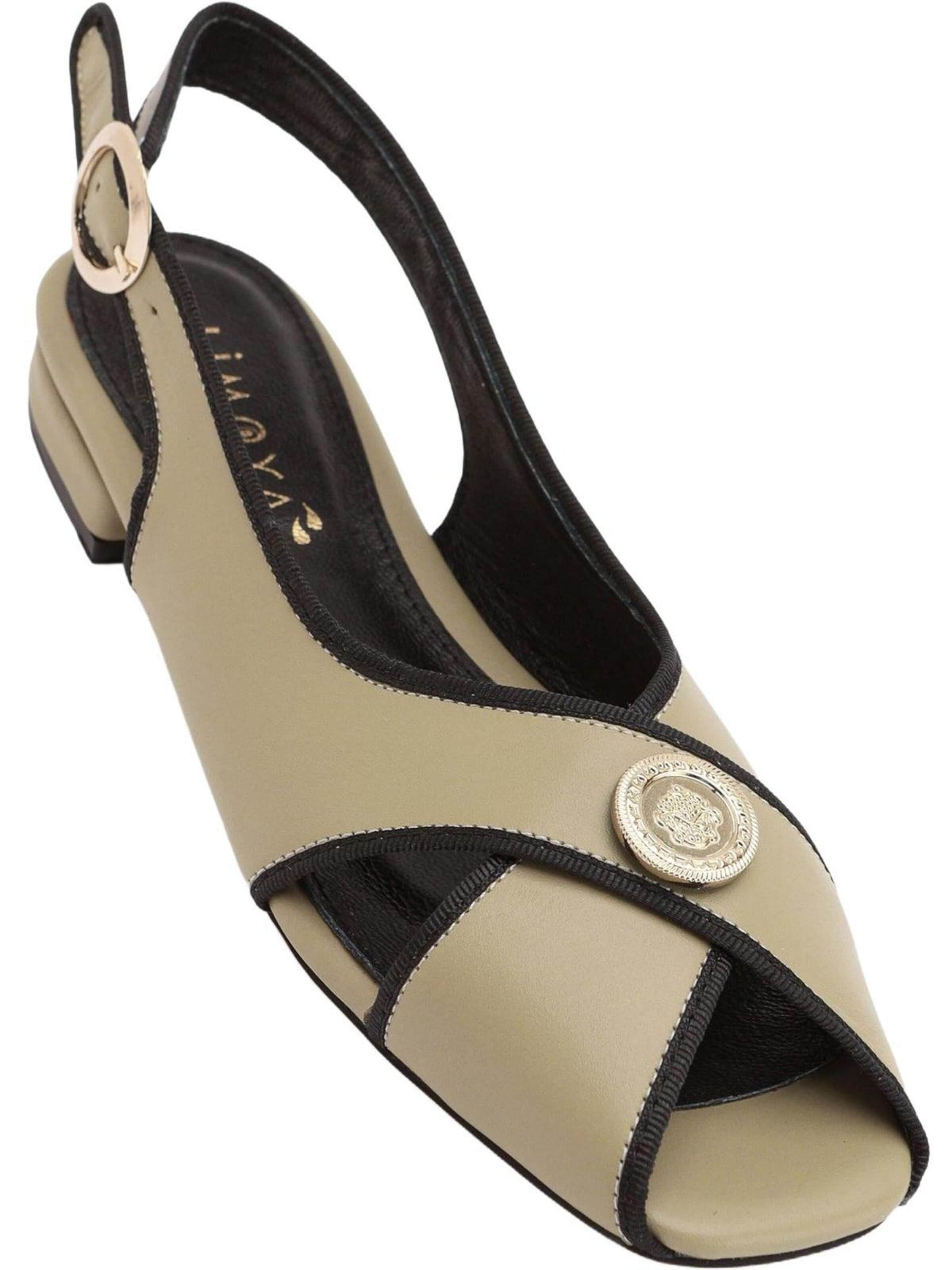 Limoya Sandals 'Sarah' in Green: front