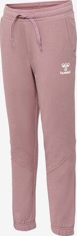 Hummel Tapered Sportbroek 'Nuette' in Roze