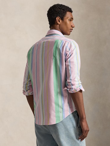 Polo Ralph Lauren Слим Рубашка 'OXFORD' в Ярко-розовый