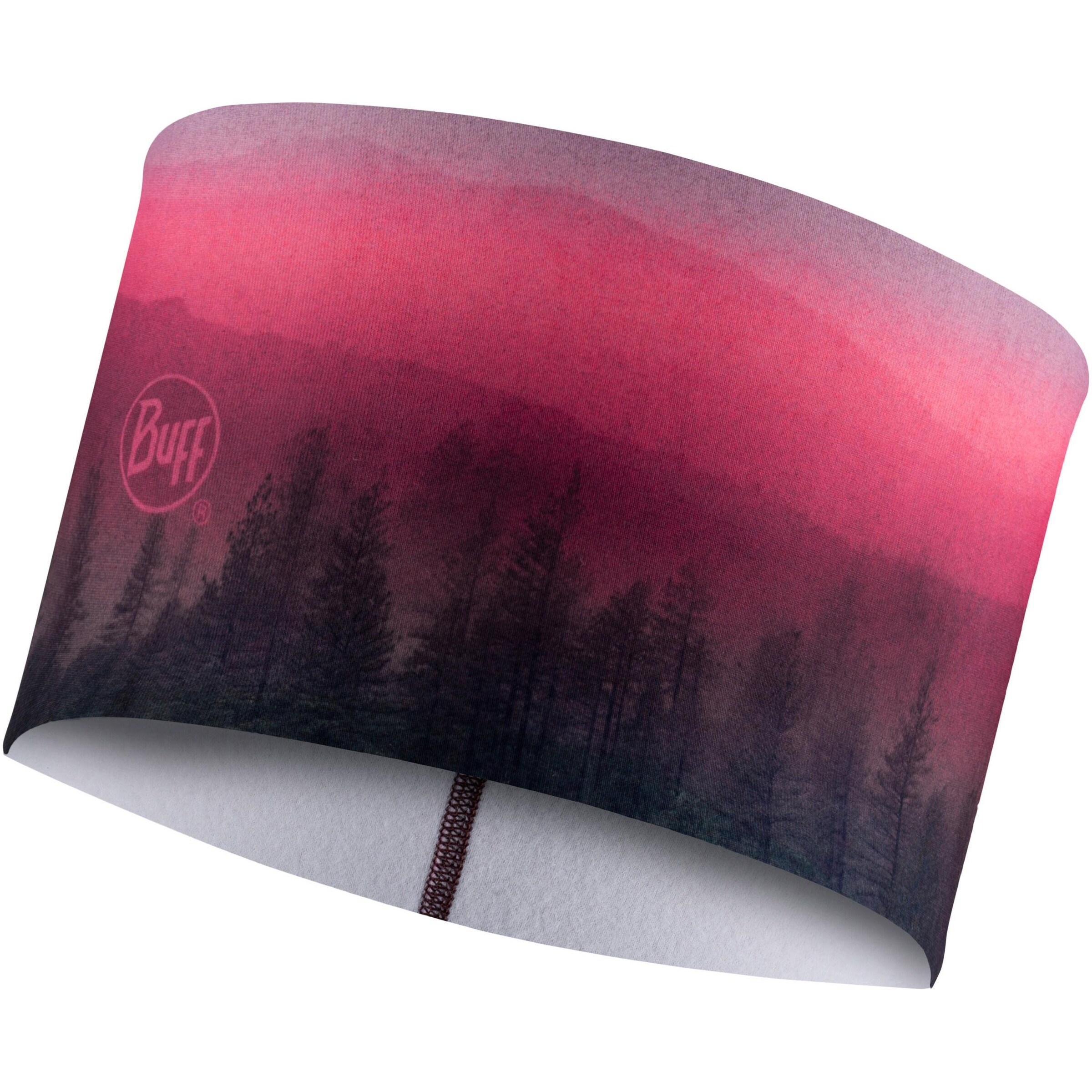 BUFF Athletic Headband 'Tech' in Pink: front