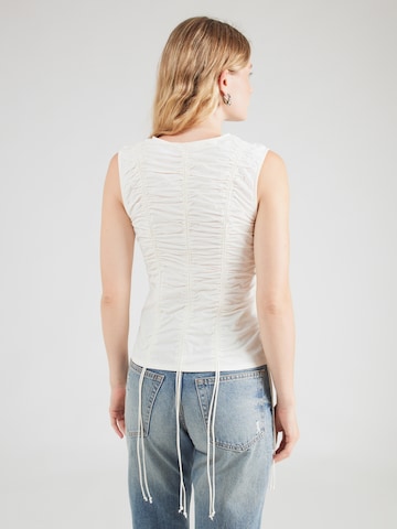 Haut 'Rae' WEEKDAY en blanc