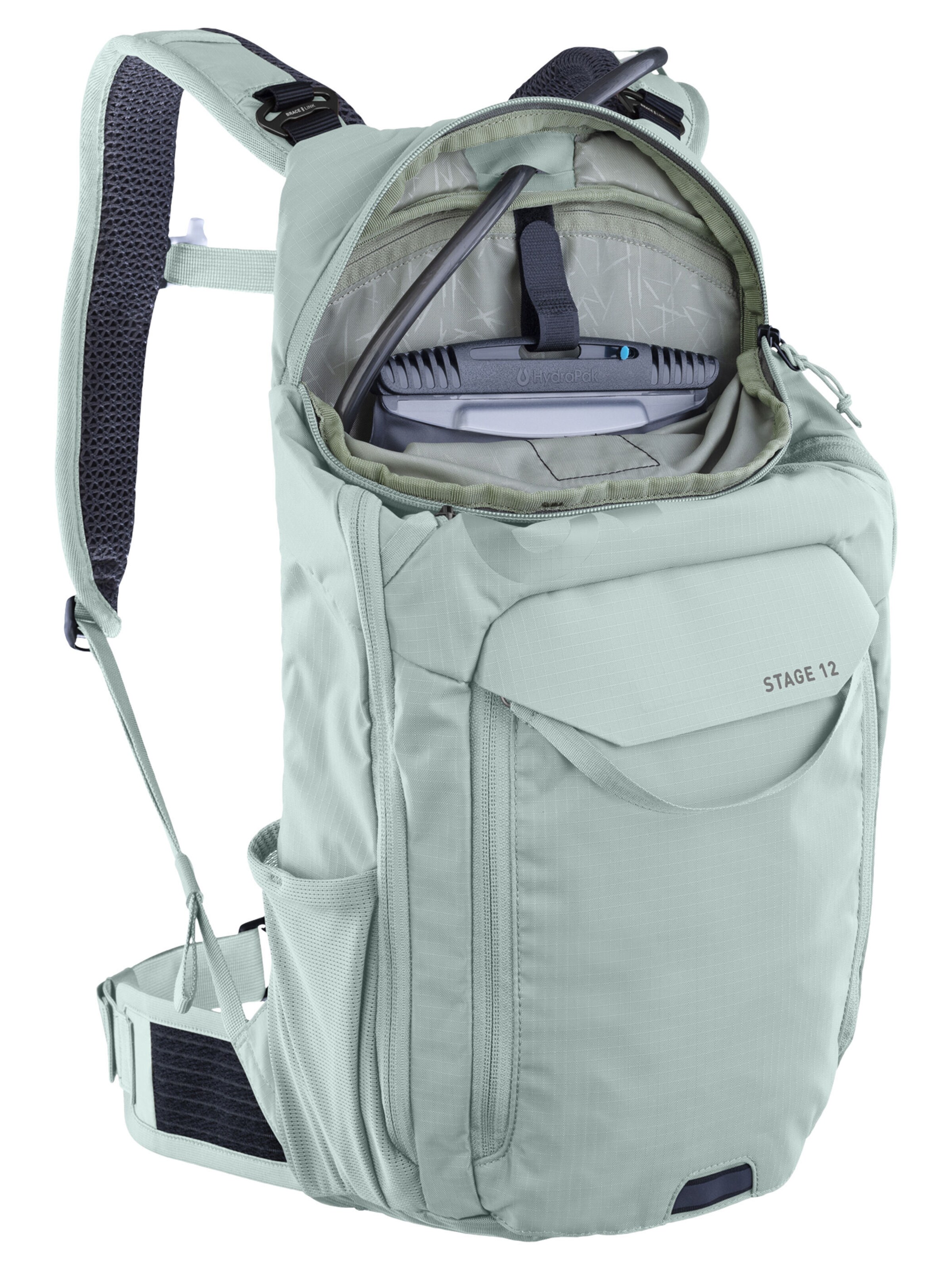 EVOC Rucksack 'STAGE 12' in Grün