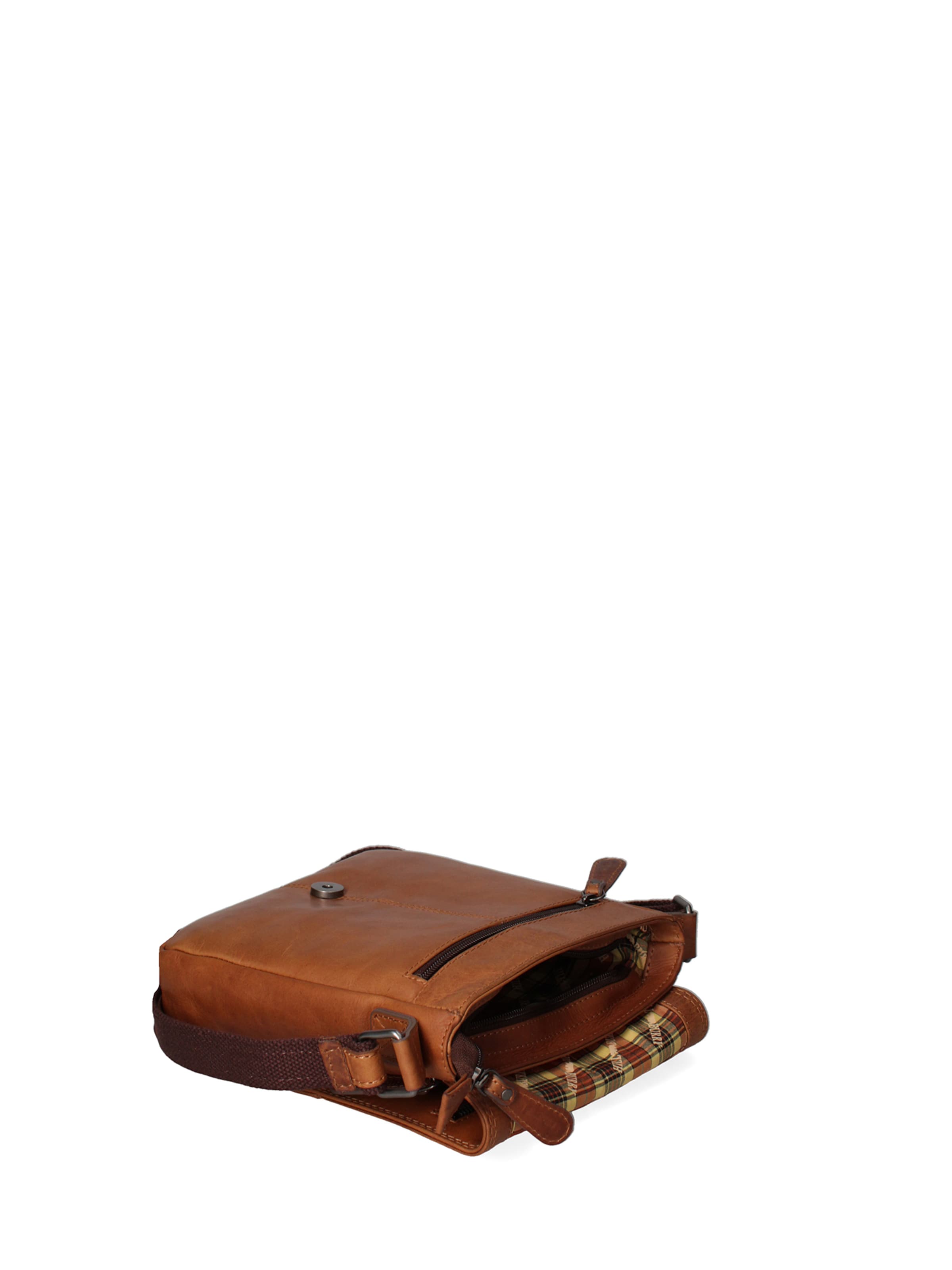 HILL BURRY Schoudertas in Bruin